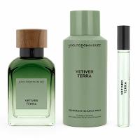 Adolfo Dominguez Vetiver Terra Coffret Perfume Masculino EDP + Desodorante + Travel Size - 2