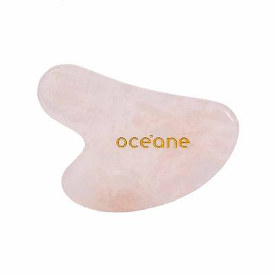 Massageador Corporal Océane Rose Quartz Gua Sha