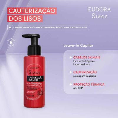 Eudora Siage Cauterização dos Lisos Leave-in