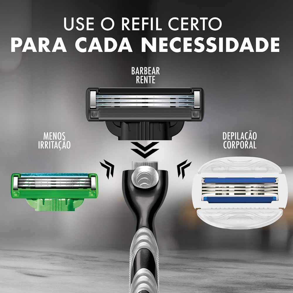 Carga Gillette Mach 3 Carbono - 7