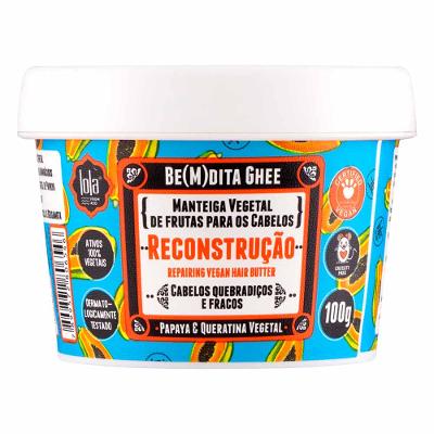 Máscara Capilar Lola Cosmetics Be(m)dita Ghee Papaya e Queratina Vegetal