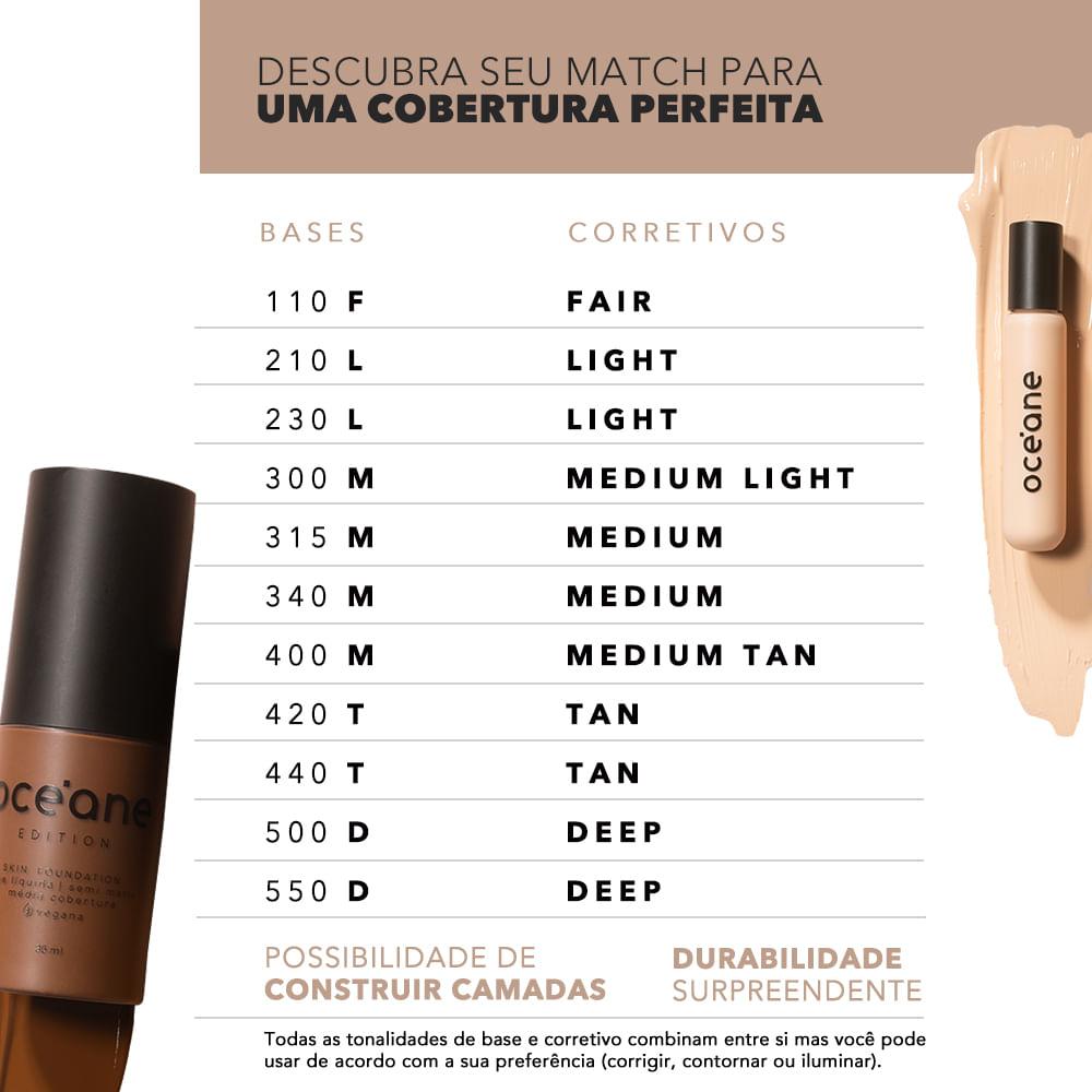 Base Líquida Océane - Skin Foundation - 6