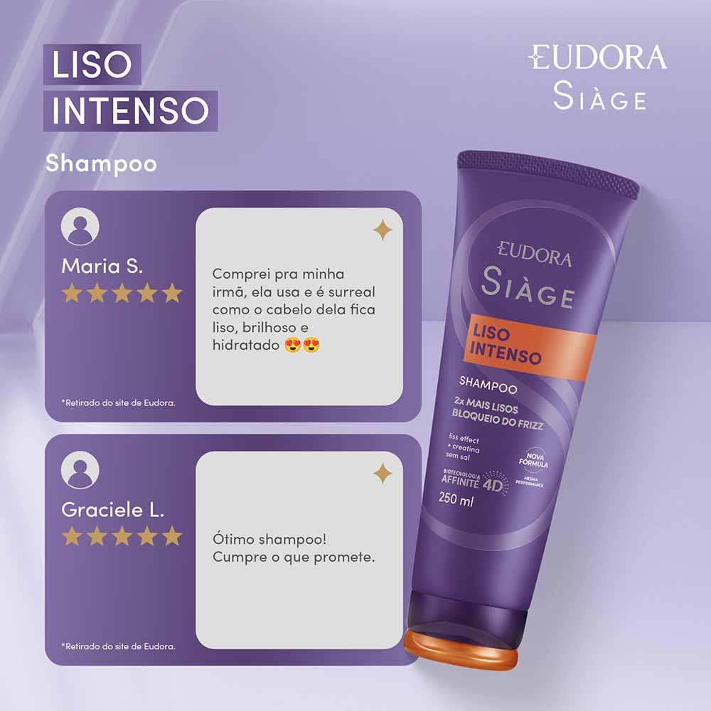 Eudora Siàge Liso Intenso Shampoo - 3