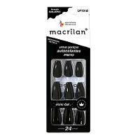 Unhas Postiças Macrilan Autocolantes Tamanho Médio Formato Bailarina - 1