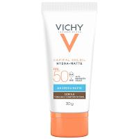 Protetor Solar Facial com Cor Vichy Capital Soleil Hydra-Matte FPS50 - 1