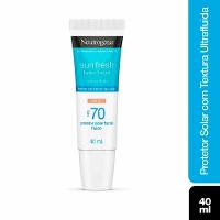 Protetor Solar com Cor Neutrogena - Sun Fresh Hydro Boost  FPS 70 - 2