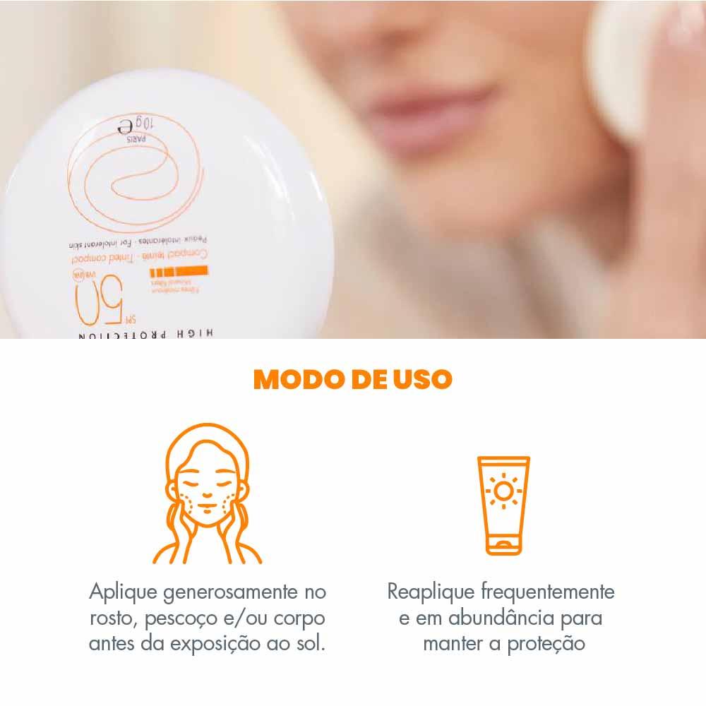 Protetor Solar Avène Compacto High Protection Fps 50 - 5
