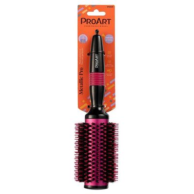 Escova de Cabelo ProArt Profissional Metallic Pro Rosa