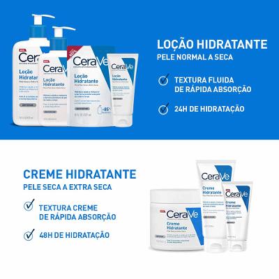 Loção Hidratante CeraVe para Pele Seca a Extra Seca com Ácido Hialurônico