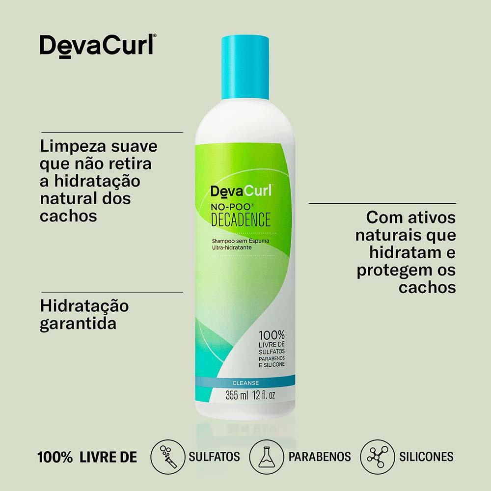 Deva Curl Decadence Shampoo Sem Espuma No-Poo - 4