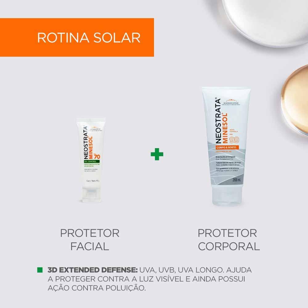 Protetor Solar Neostrata Minesol Corpo & Rosto Fluido Hidratante Antioxidante FPS99 - 6
