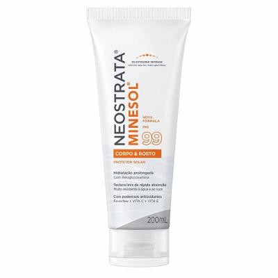 Protetor Solar Neostrata Minesol Corpo & Rosto Fluido Hidratante Antioxidante FPS99