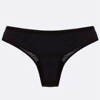 Calcinha Absorvente Pantys Cozy Fluxo Intenso Preto - 1