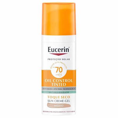 EUCERIN Protetor Solar Facial Oil Control Antioleosidade FPS70
