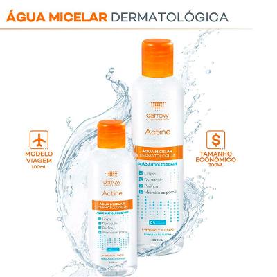 Água Micelar Dermatológica Darrow Actine