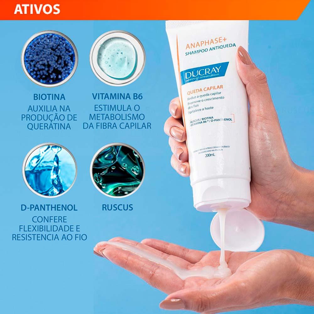 Ducray Anaphase+ Shampoo Antiqueda com Minoxidil - 6