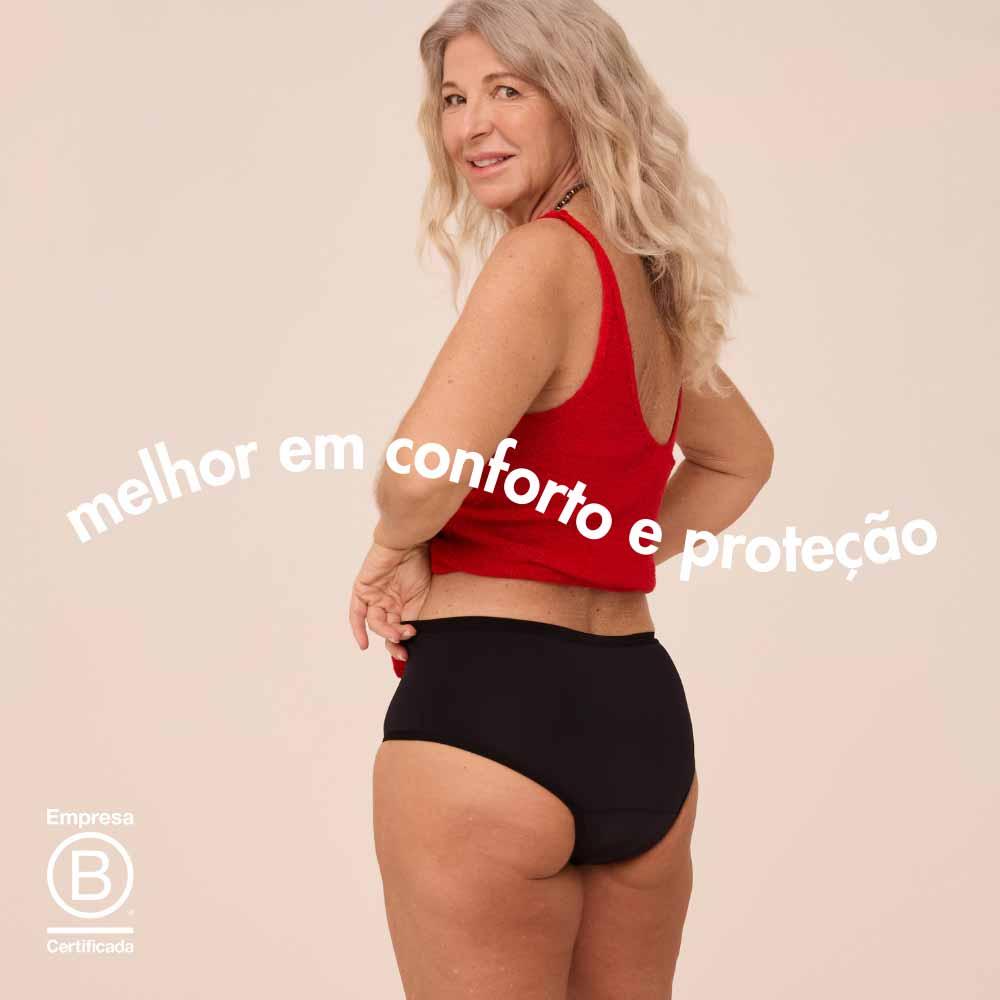 Calcinha absorvente Pantys Dry Incontinência Moderada - 5