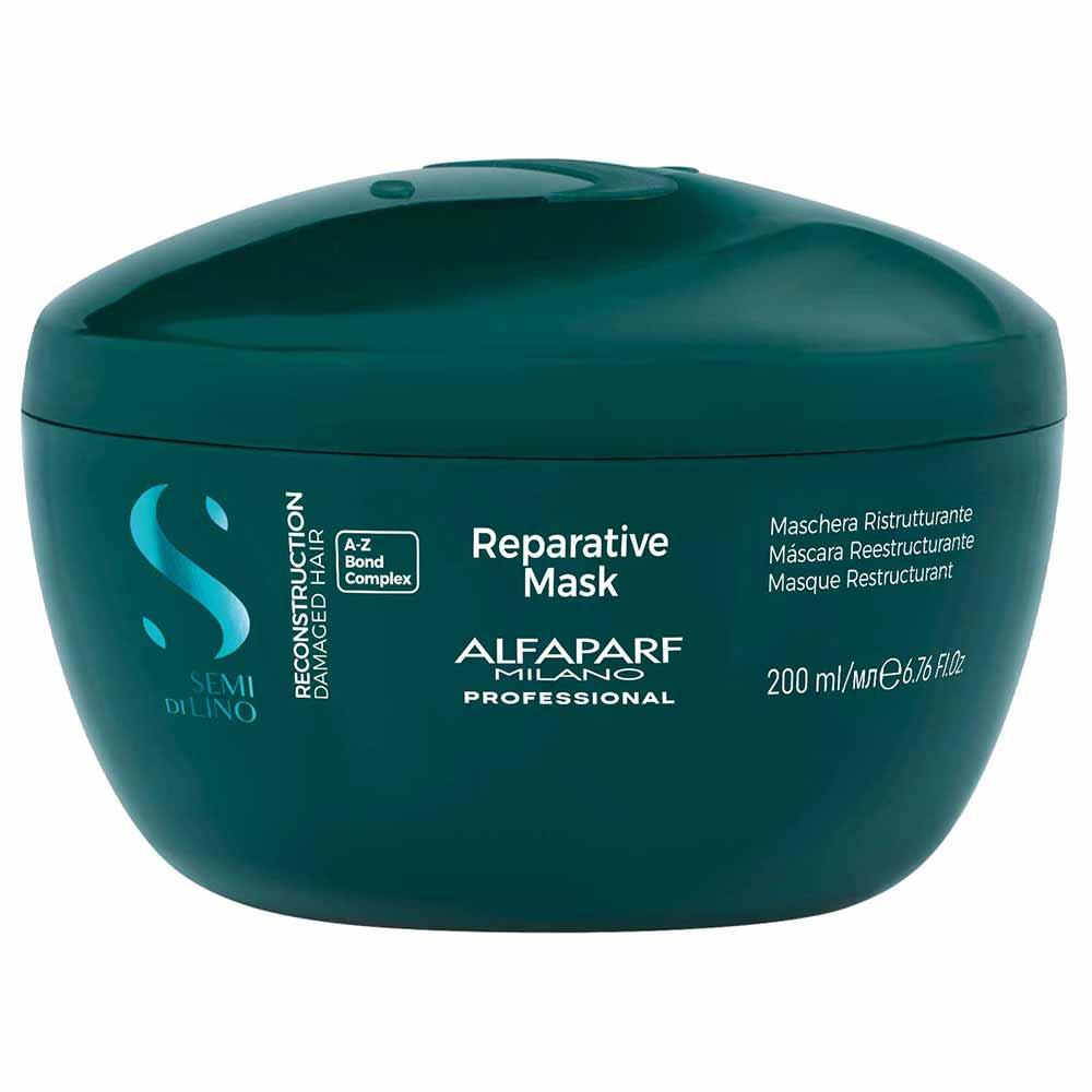 Alfaparf Milano Semi Di Lino Reconstruction Reparative – Máscara Capilar - 1