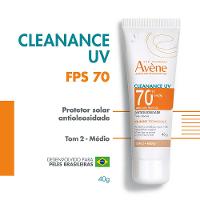 Protetor Solar Facial Com Cor Antioleosidade Avène Cleanance UV FPS70 - 3
