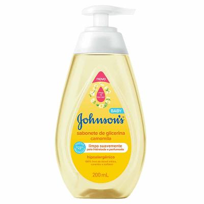 Sabonete Líquido Glicerina Camomila Johnson's Baby