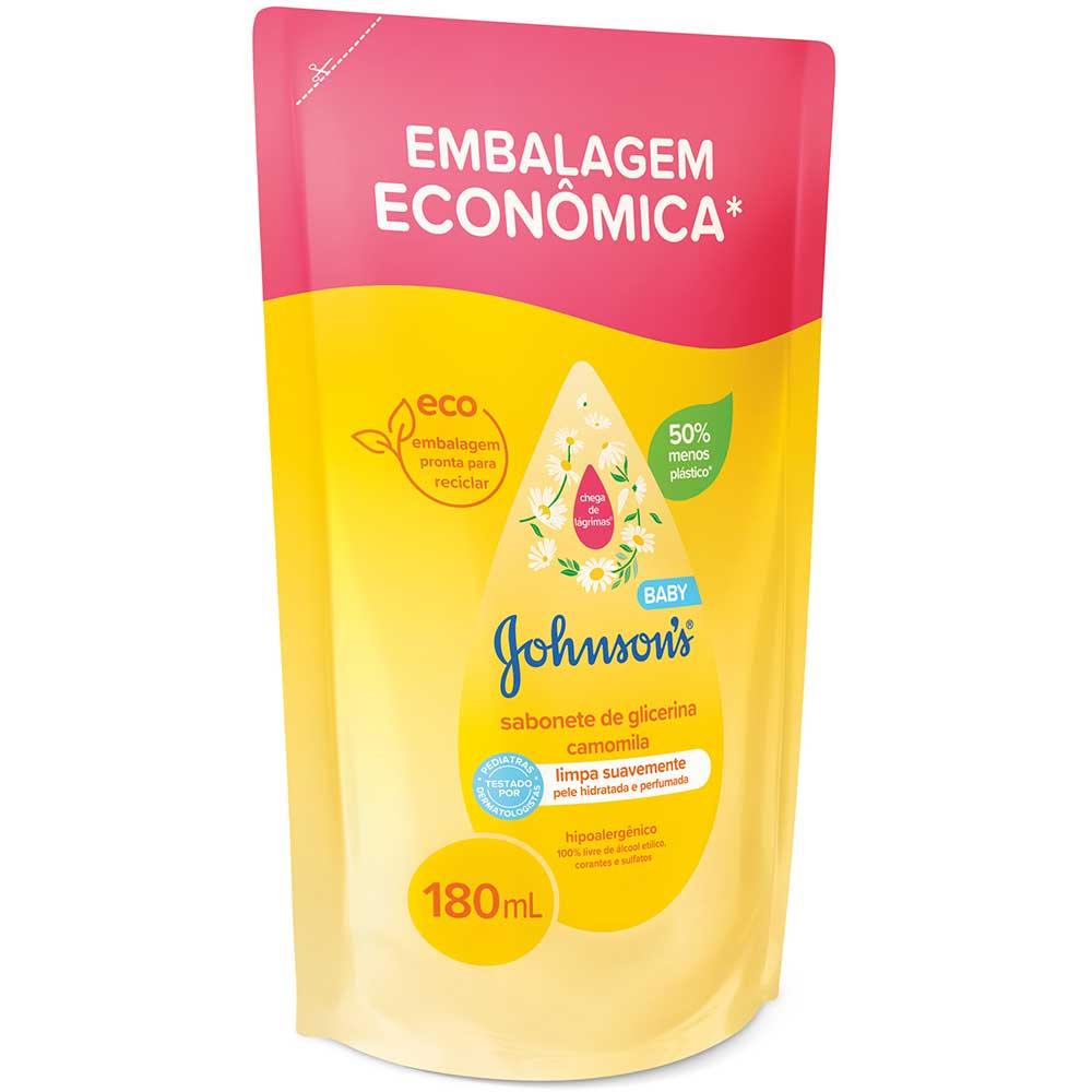 Sabonete Líquido Glicerina Camomila Johnson's Baby - 3