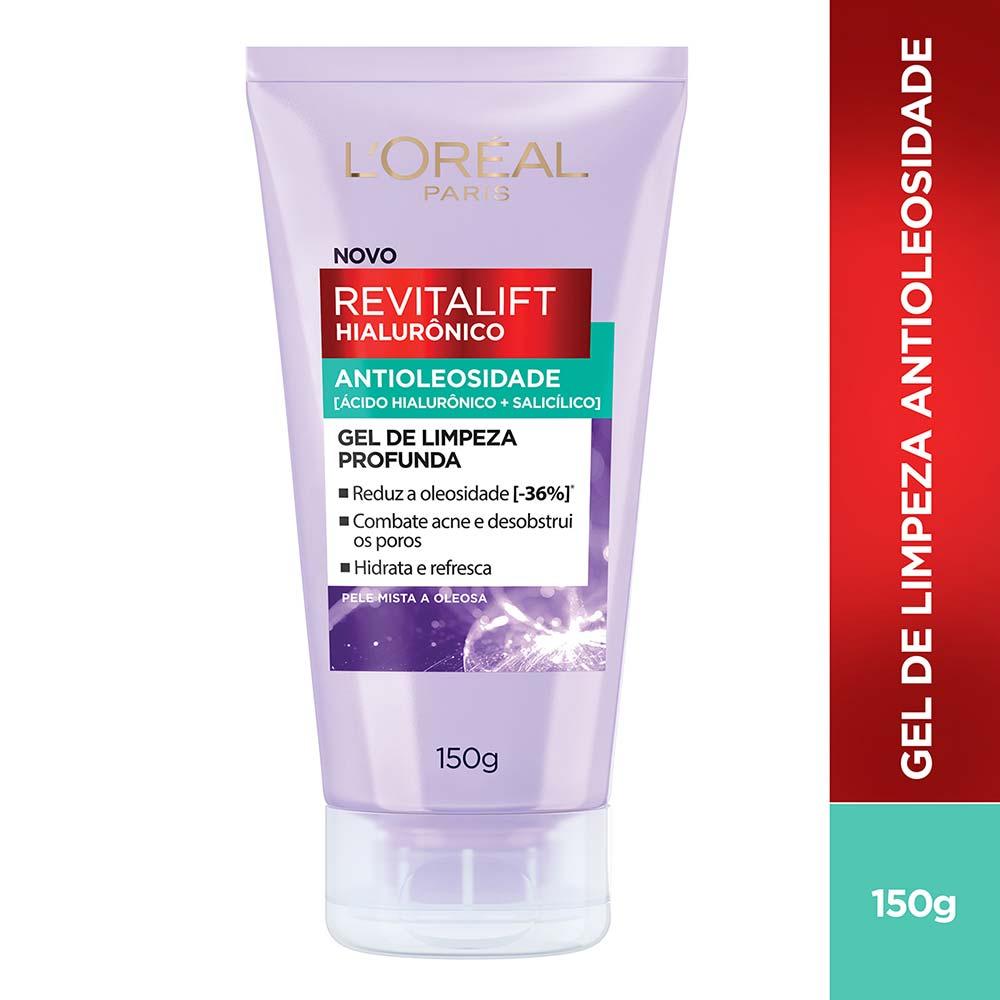 Gel de Limpeza Antioleosidade L'Oréal Paris Revitalift Hiaurônico - 2