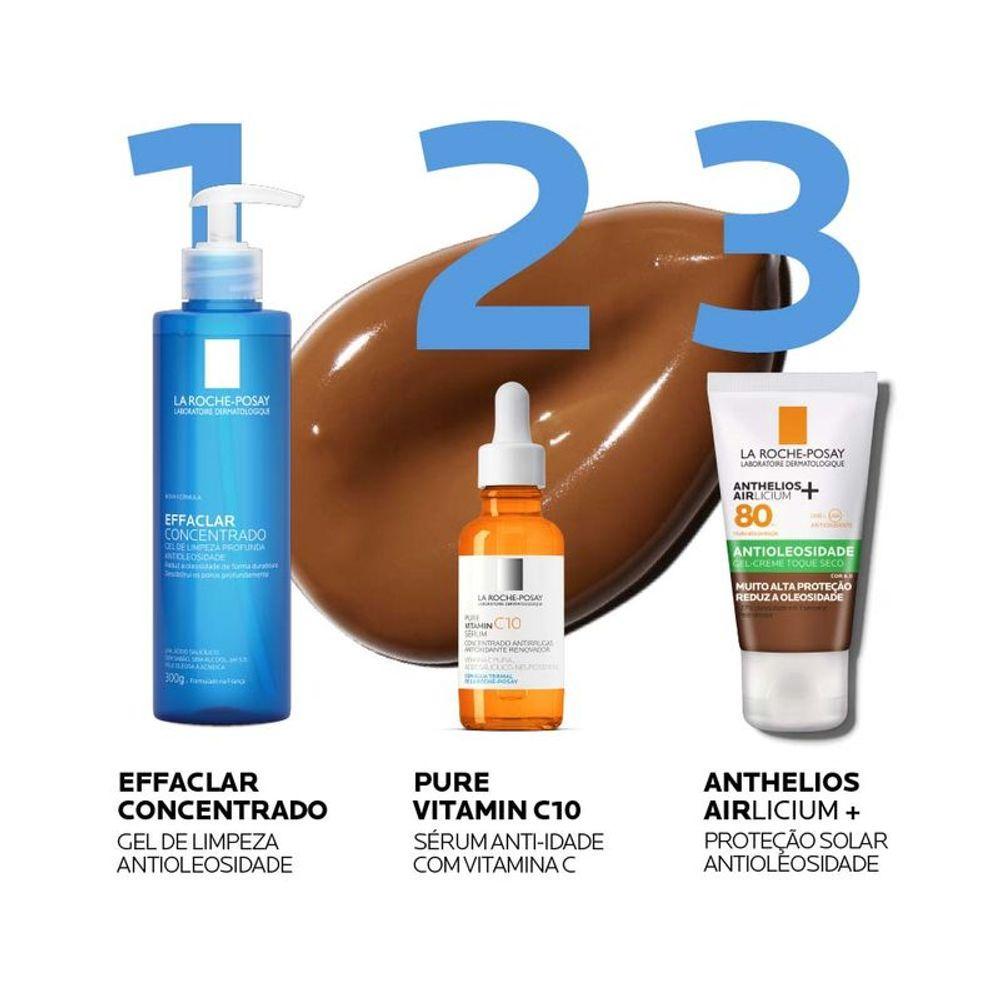 Protetor Solar Facial com Cor La Roche Posay Anthelios Airlicium+ FPS80 - 8