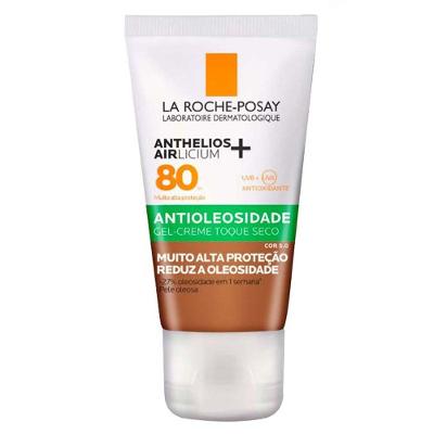 Protetor Solar Facial com Cor La Roche Posay Anthelios Airlicium+ FPS80