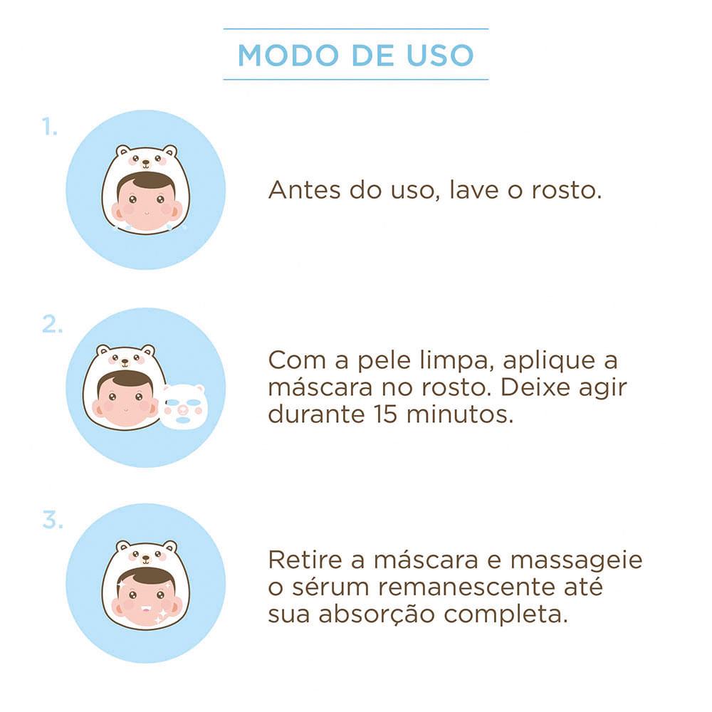 Máscara facial de algodão Kiss New York Kids - 5