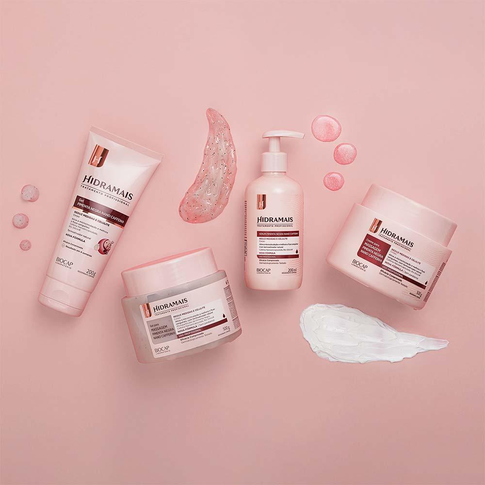 Gel para massagem Hidramais Pimenta Negra Caffein - 3