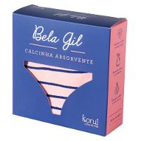Calcinha Absorvente Básica  Korui - Rosa e Azul