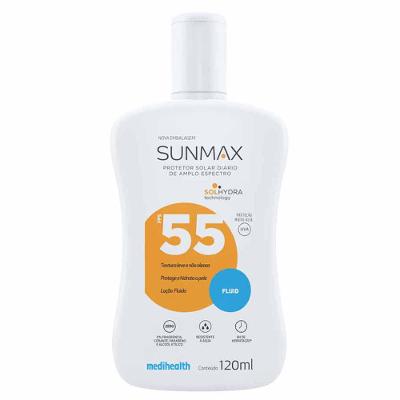 Protetor Solar Sunmax Fluid FPS 55