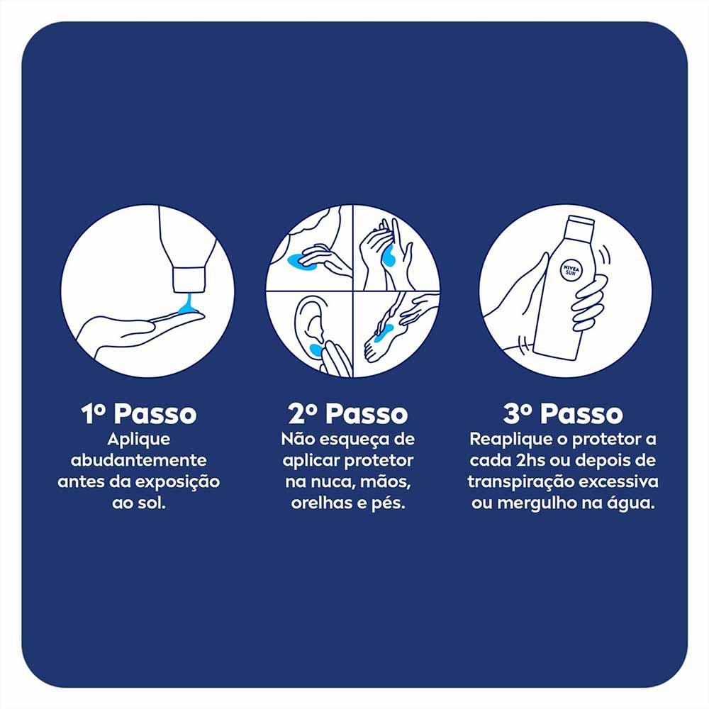 Protetor Solar NIVEA Sun Protect & Hidrata FPS30 - 5