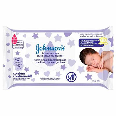 Lenços Umedecidos Johnson's Baby Hora do Sono