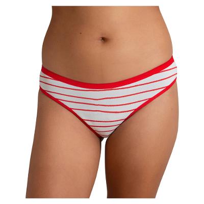 Calcinha Absorvente Básica  Korui - Branca e Vermelha