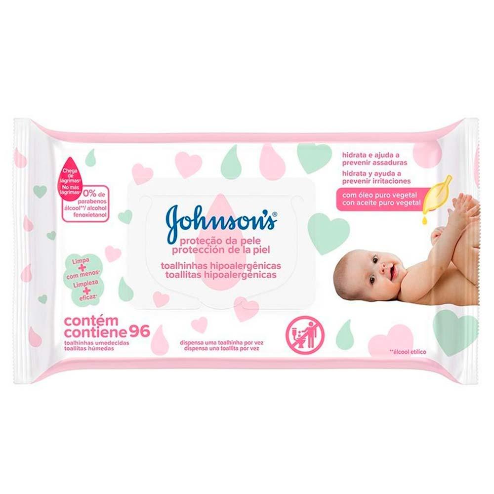 Lenços Umedecidos Johnson Baby Extra Cuidado - 1