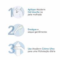 Gel de Banho Bioderma Atoderm Gel Douche Higiene Diária Antirressecamento - 5