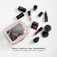 Mini Nécessaire Océane com Transparência - Crystal Case Nude - 2