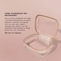 Mini Nécessaire Océane com Transparência - Crystal Case Nude - 3