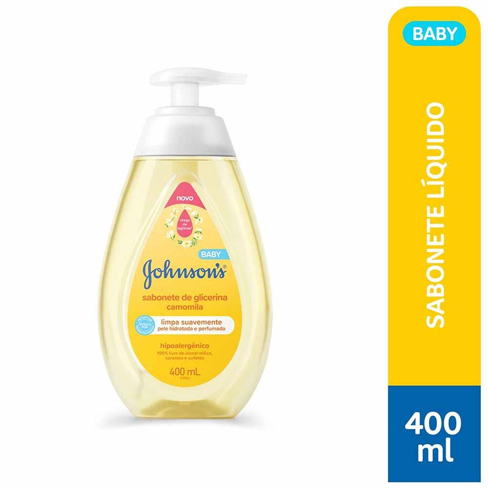 Sabonete Líquido Glicerina Camomila Johnson's Baby - 2
