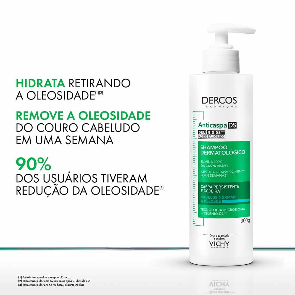 Vichy Dercos Shampoo Anticaspa DS - Cabelos Normais a Oleosos - 2