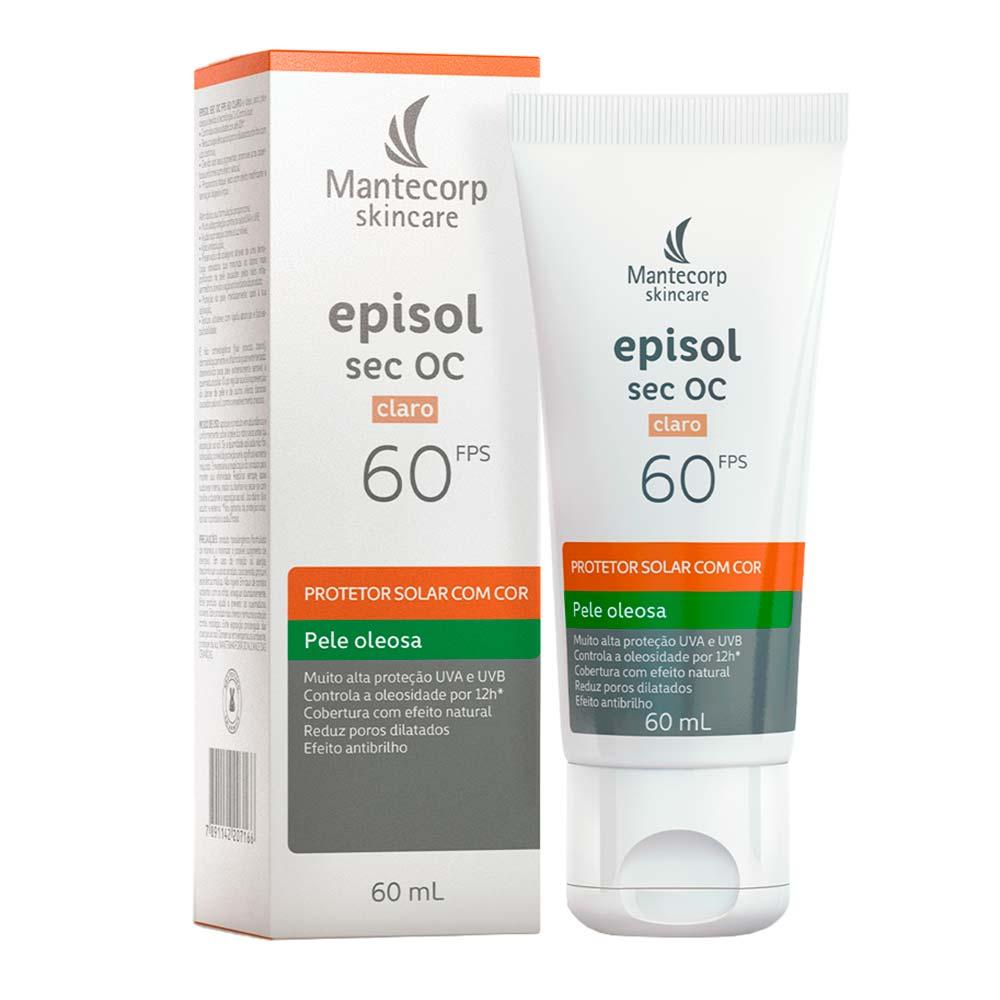 Protetor Solar Mantecorp Episol Sec Oc FPS 60 - 1