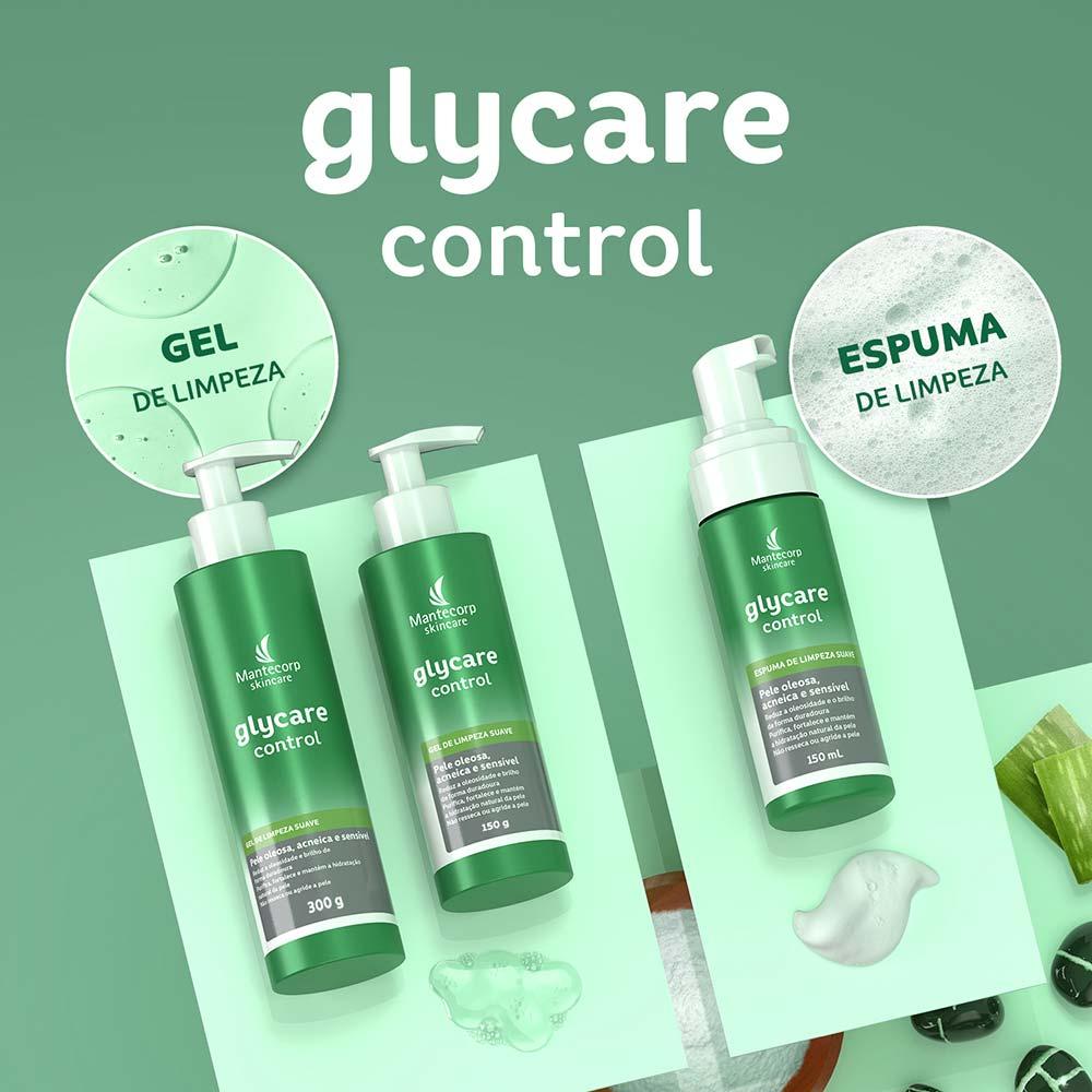 Gel de Limpeza Facial Mantecorp Skincare Glycare Control - 3