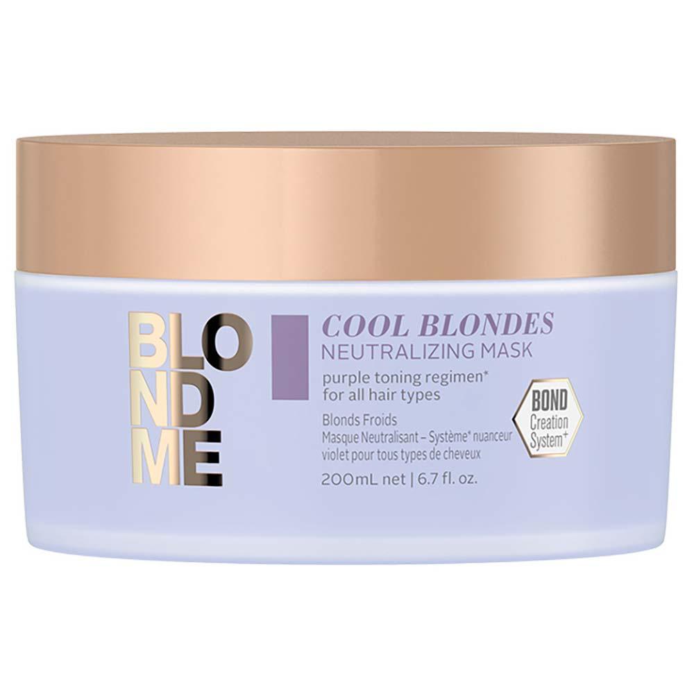 Schwarzkopf BlondMe Cool Blondes Neutralizing Máscara - 1