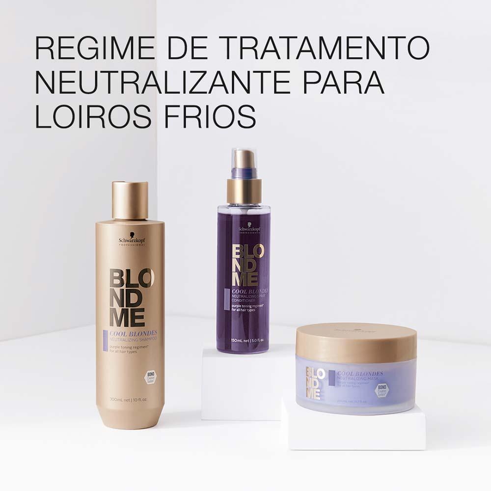 Schwarzkopf BlondMe Cool Blondes Neutralizing Máscara - 4