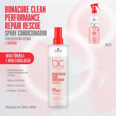 Schwarzkopf BC Clean Performance Repair Rescue - Condicionador Spray