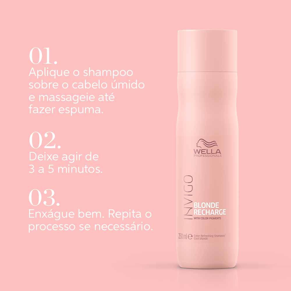 Wella Professionals Cool Blond Recharge Invigo - Shampoo - 3