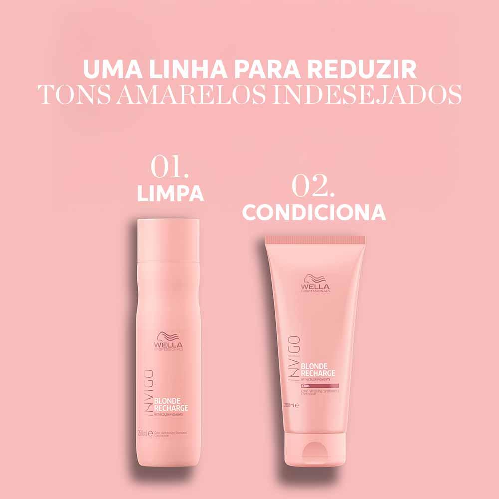 Wella Professionals Cool Blond Recharge Invigo - Shampoo - 6