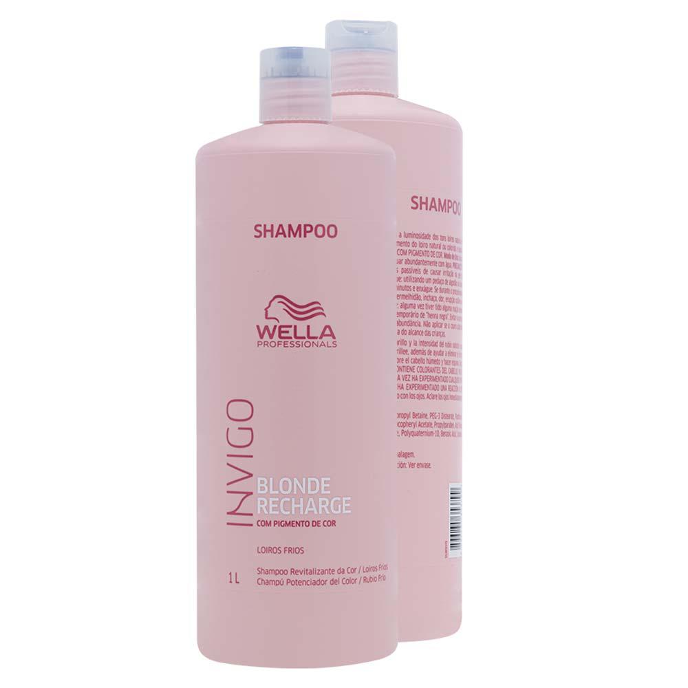 Wella Professionals Cool Blond Recharge Invigo - Shampoo - 3