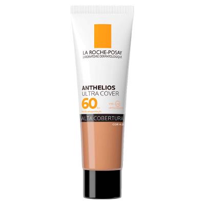 Protetor Solar Facial com Cor Toque Seco FPS 60 La Roche-Posay Anthelios Ultra Cover